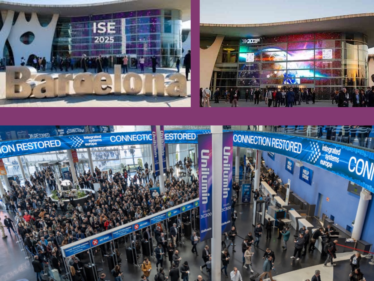 Leia mais sobre o artigo Integrated Systems Europe (ISE) 2025 teve o maior número de expositores e visitantes
