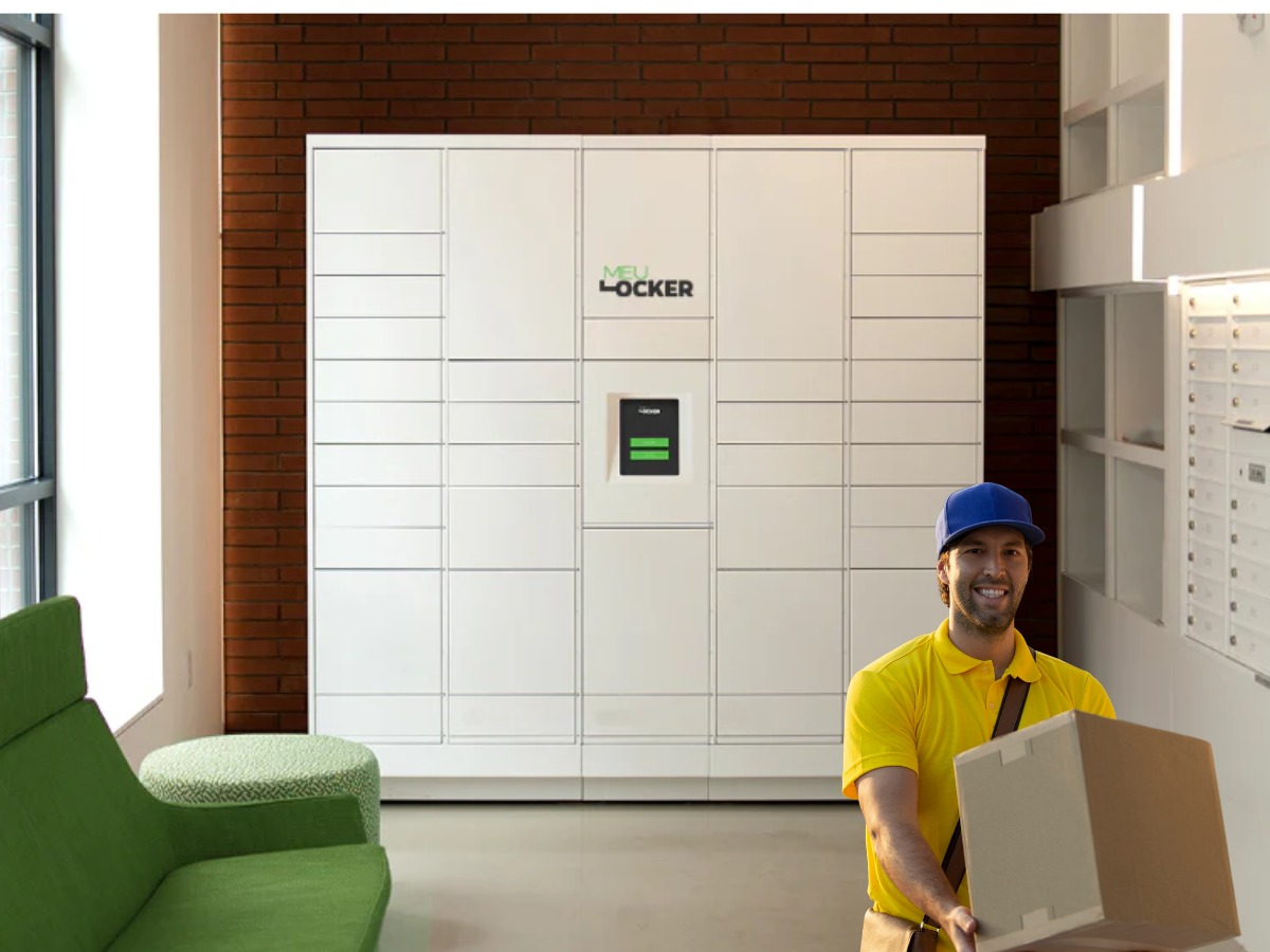 A utilização de smart lockers em condomínios segue em ritmo acelerado