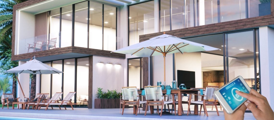 Automação residencial em imóveis de luxo