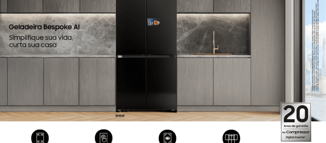 Casa inteligente da Samsung conecta lares para desconectar consumidores de tarefas domésticas