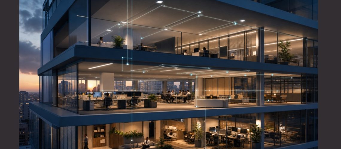 Da luminária ao dado o papel da iluminação na infraestrutura digital dos edifícios inteligentes