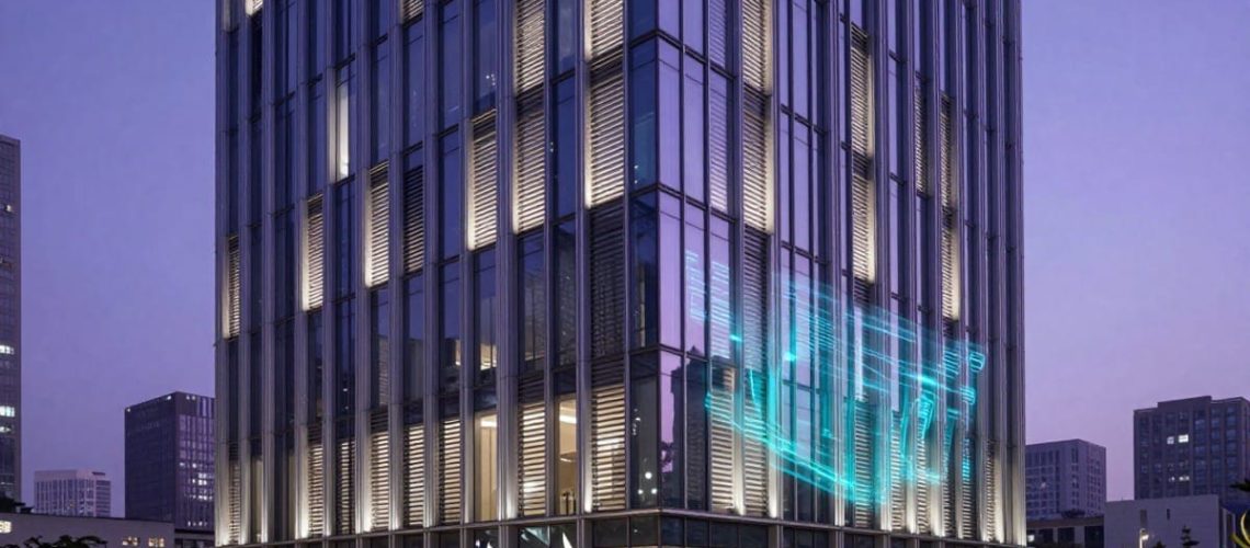 Fachadas inteligentes como a automação de proteção solar está redefinindo a eficiência e a produtividade em edifícios comerciais