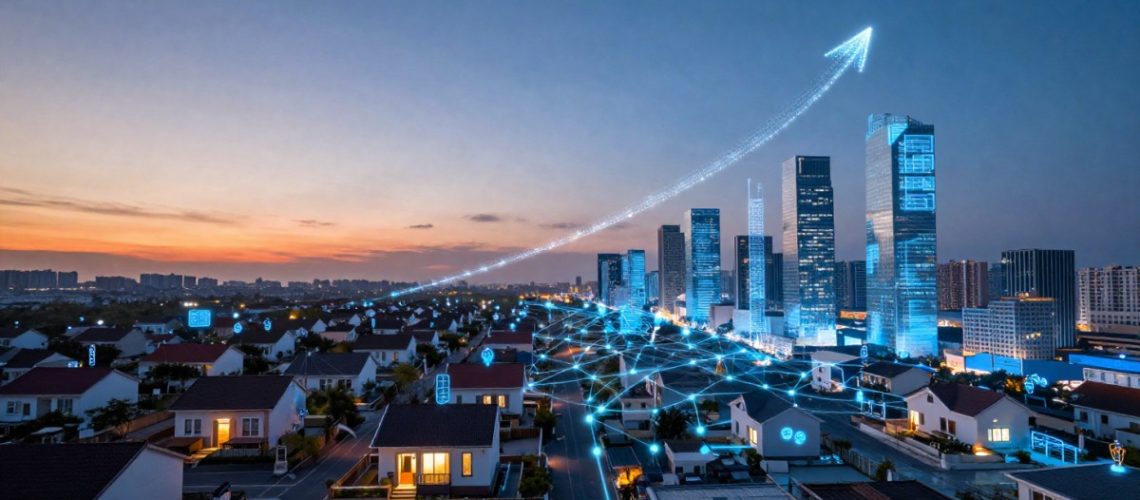 O crescimento das casas inteligentes e a transformação digital do ambiente construído
