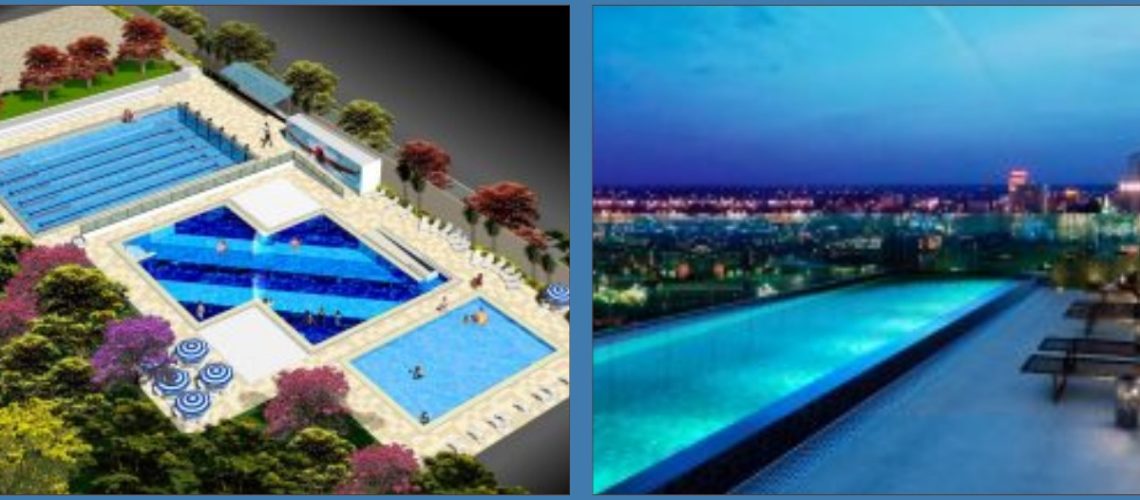 Piscinas e áreas wellness inteligentes nos edifícios arquitetura, automação e integração com BMS
